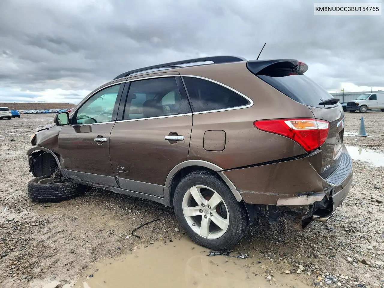 2011 HYUNDAI VERACRUZ VIN KM8NUDCC3BU154765 — фото 2