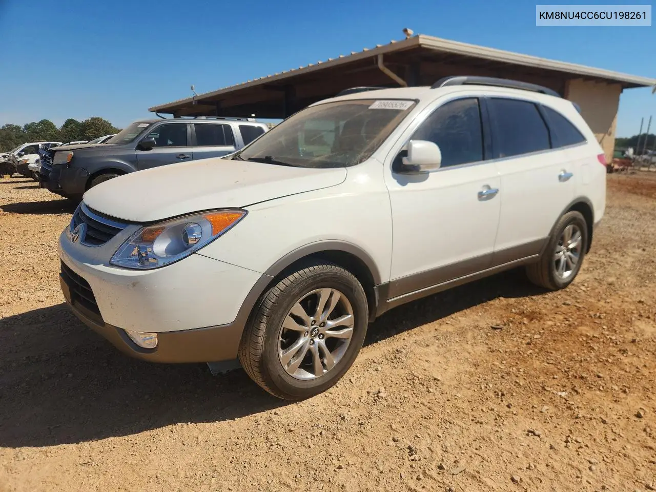 HYUNDAI VERACRUZ 2012, VIN KM8NU4CC6CU198261
