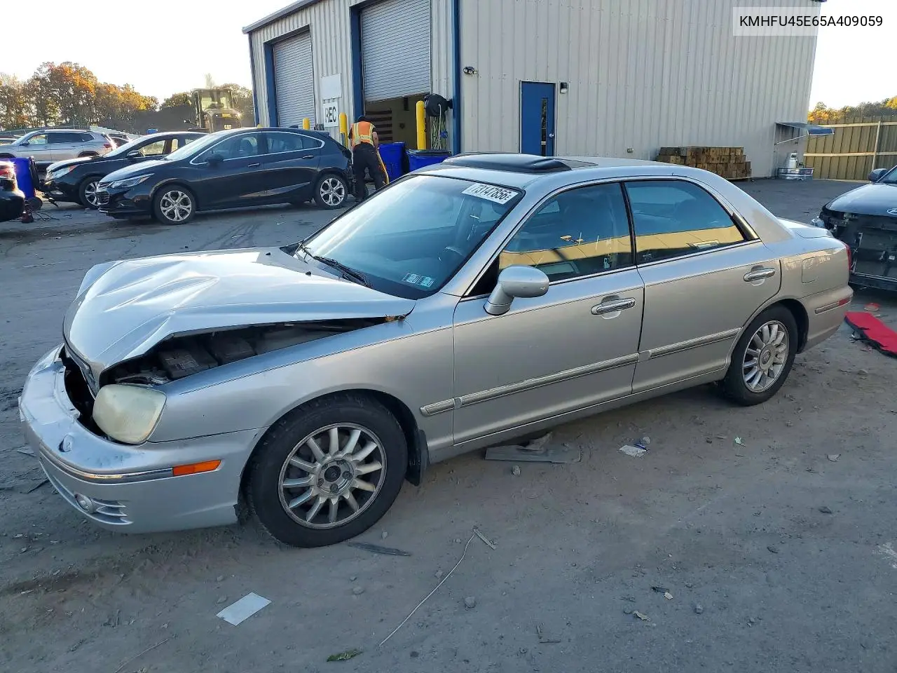 HYUNDAI XG 2005, VIN KMHFU45E65A409059