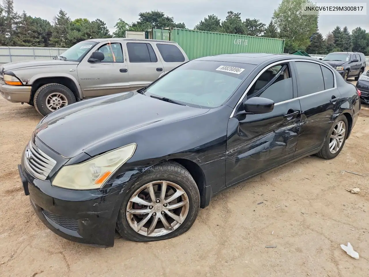 INFINITI G 2009, VIN JNKCV61E29M300817
