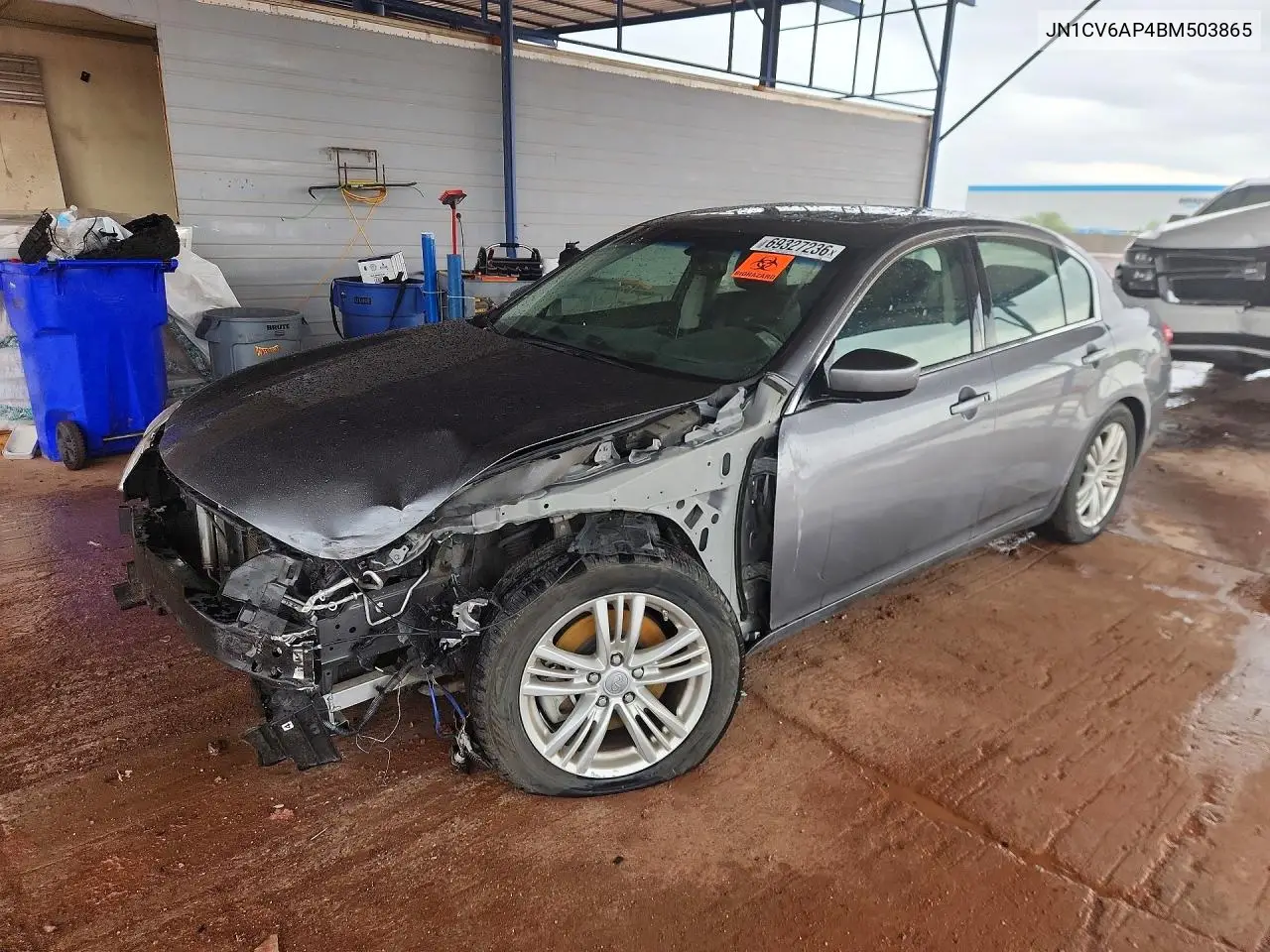 INFINITI G 2011, VIN JN1CV6AP4BM503865