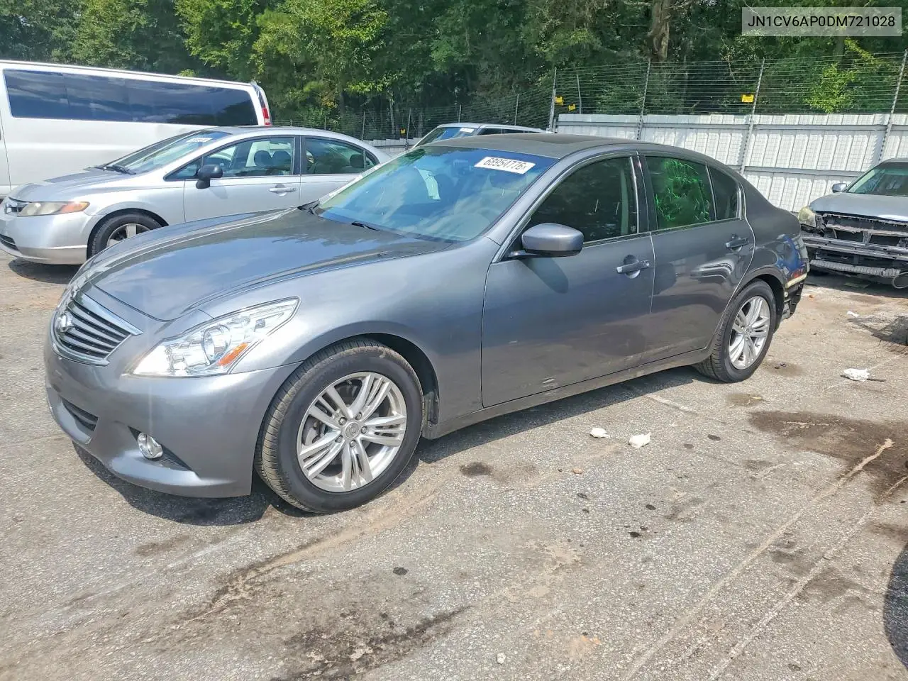 INFINITI G 2013, VIN JN1CV6AP0DM721028