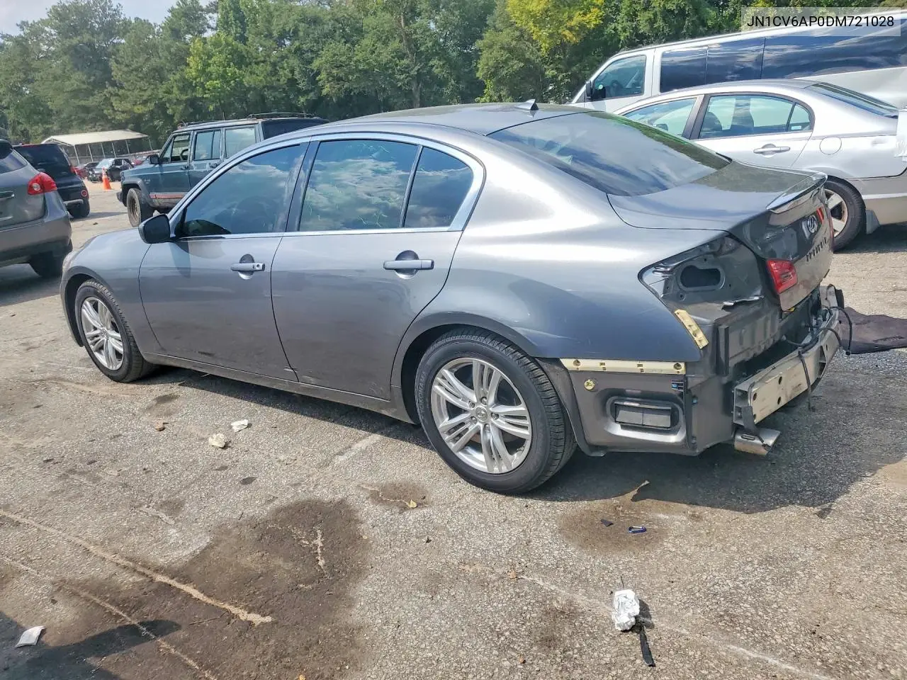 2013 INFINITI G VIN JN1CV6AP0DM721028 — фото 2