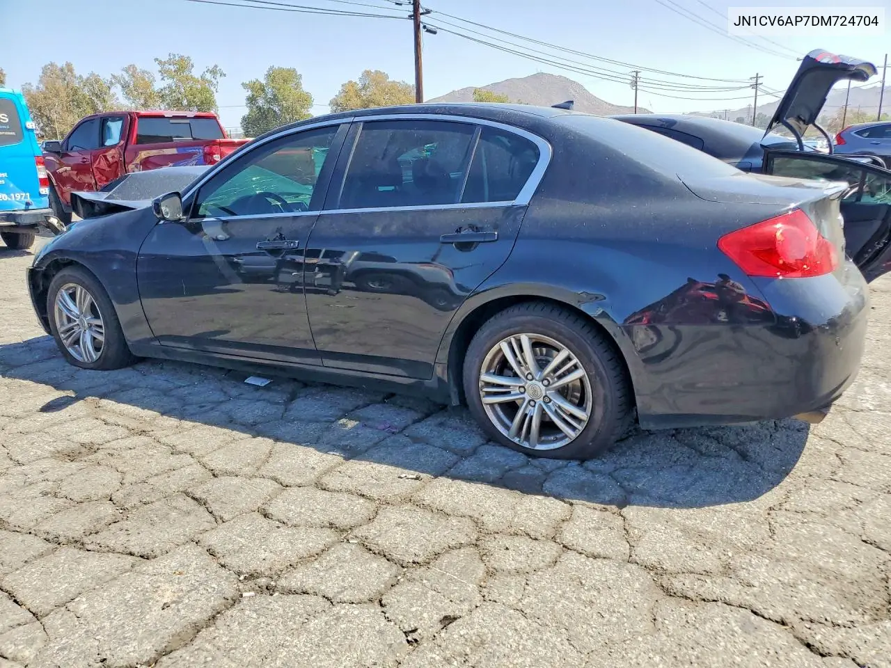 2013 INFINITI G VIN JN1CV6AP7DM724704 — фото 2