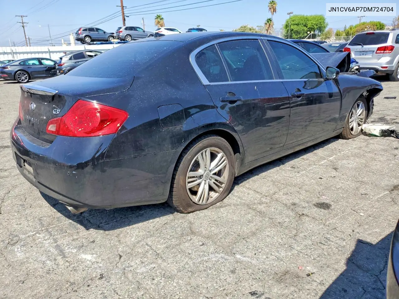 2013 INFINITI G VIN JN1CV6AP7DM724704 — фото 3
