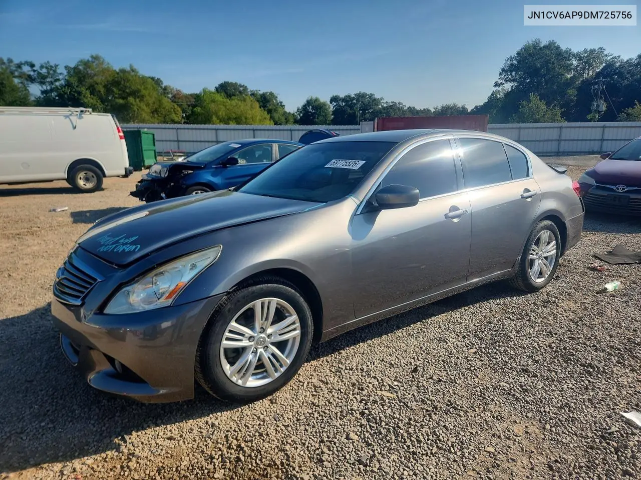 INFINITI G 2013, VIN JN1CV6AP9DM725756