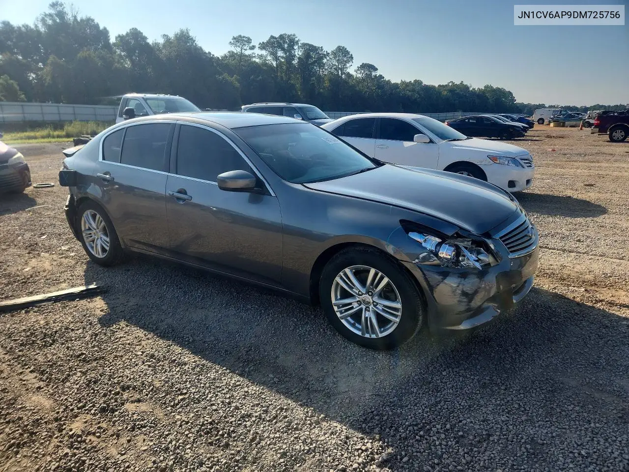 2013 INFINITI G VIN JN1CV6AP9DM725756 — фото 4