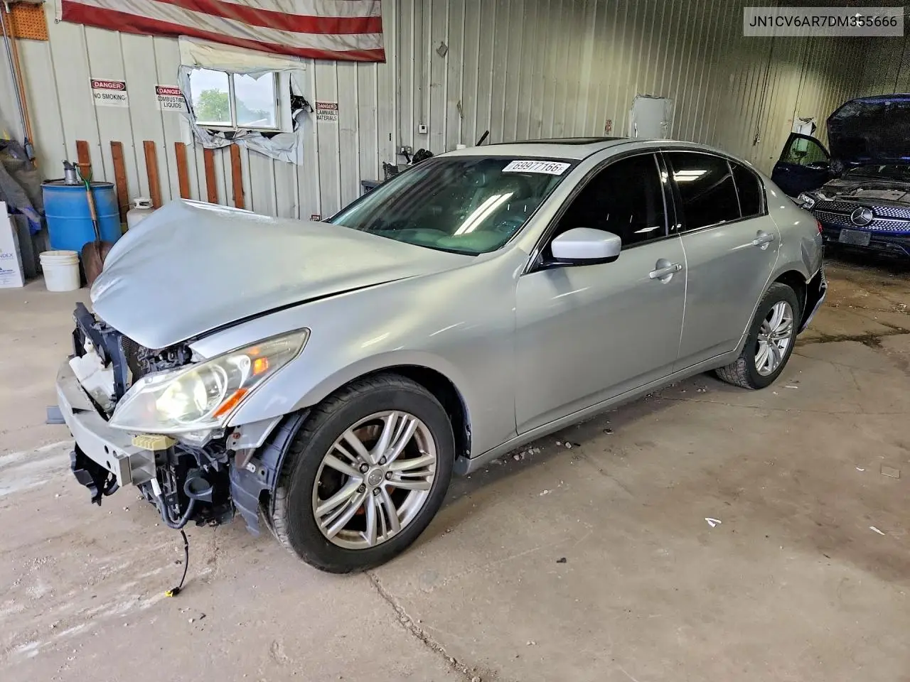 INFINITI G 2013, VIN JN1CV6AR7DM355666