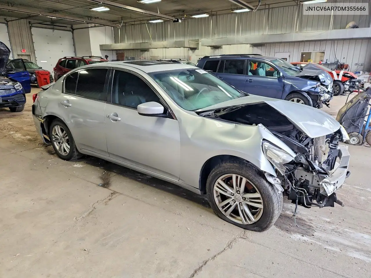 2013 INFINITI G VIN JN1CV6AR7DM355666 — фото 4
