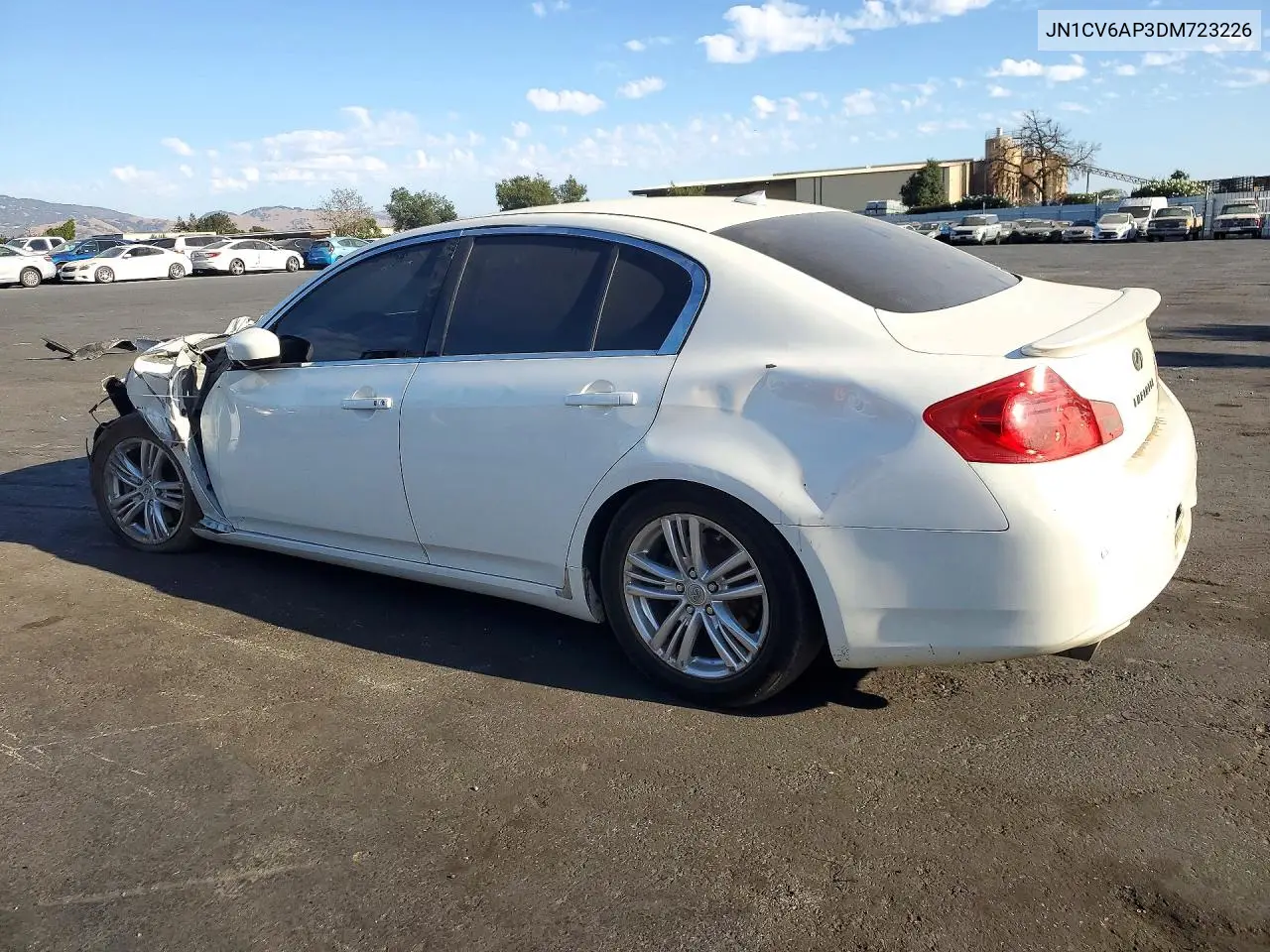 2013 INFINITI G VIN JN1CV6AP3DM723226 — фото 2