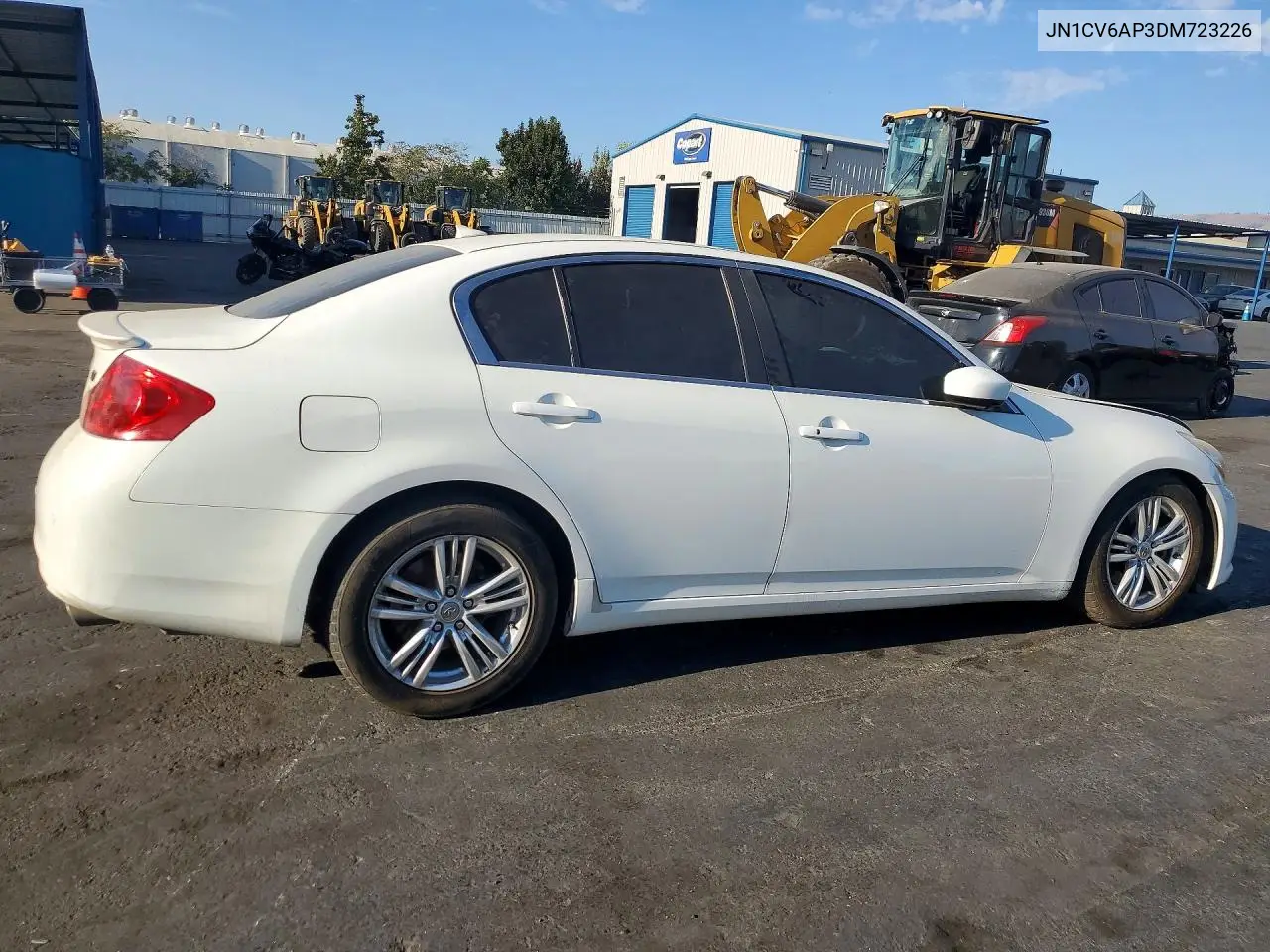 2013 INFINITI G VIN JN1CV6AP3DM723226 — фото 3