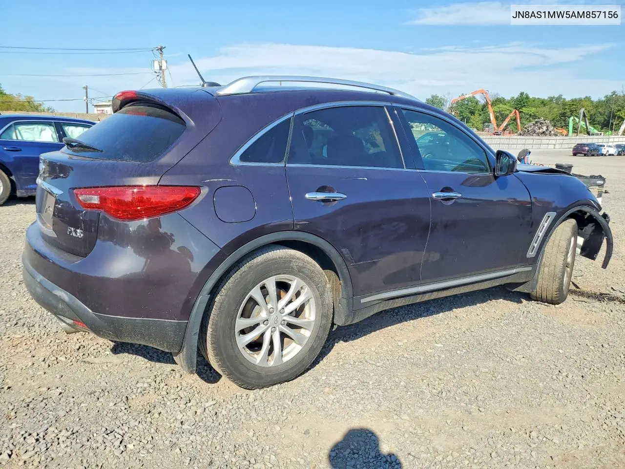 2010 INFINITI FX VIN JN8AS1MW5AM857156 — фото 3