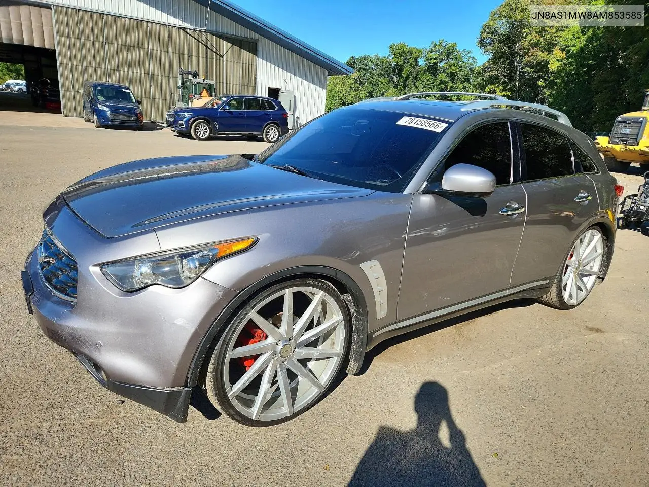 INFINITI FX 2010, VIN JN8AS1MW8AM853585