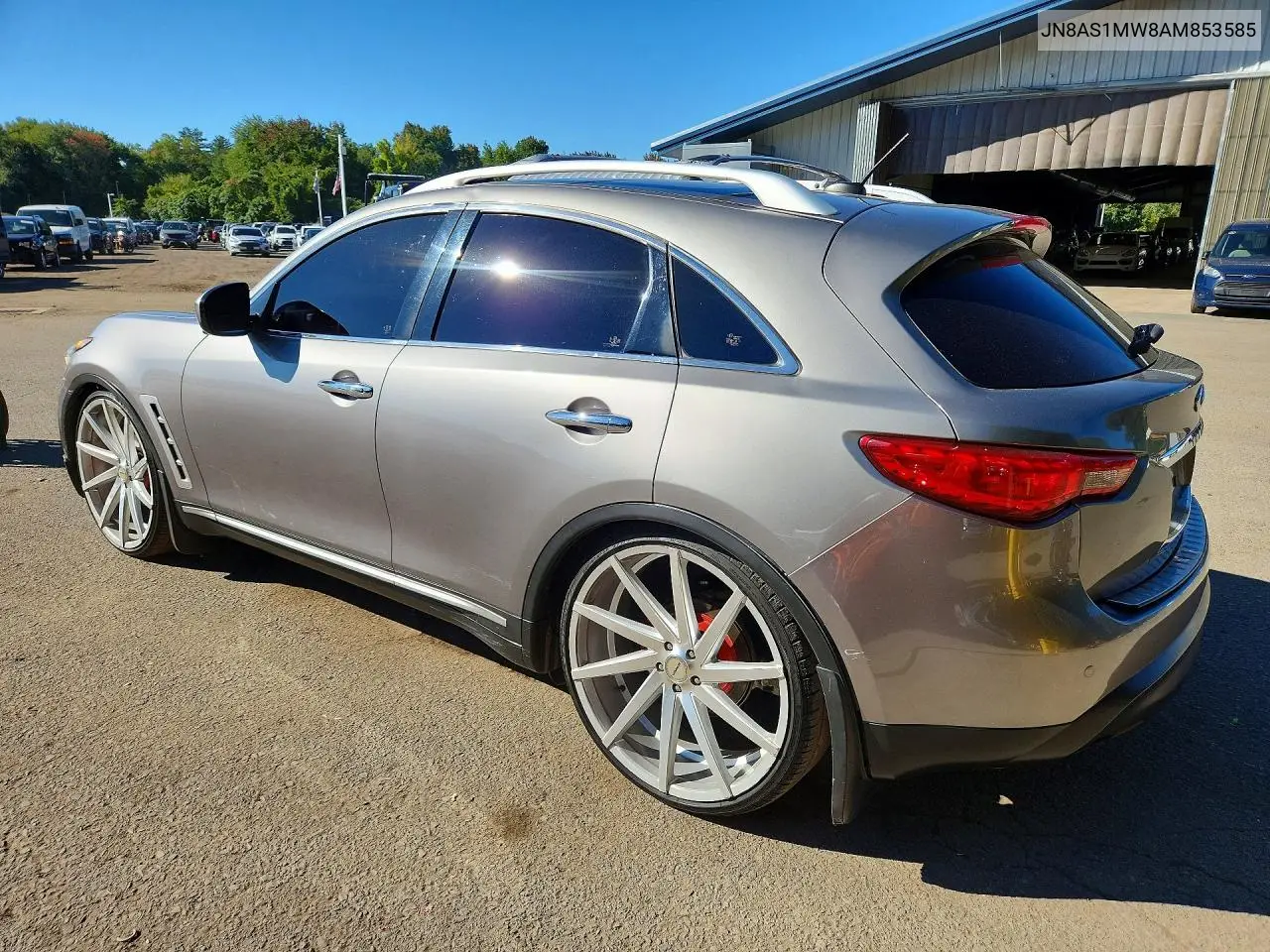 2010 INFINITI FX VIN JN8AS1MW8AM853585 — фото 2