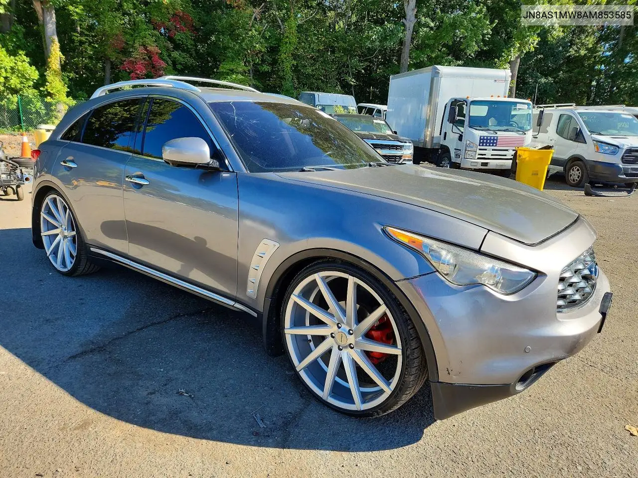 2010 INFINITI FX VIN JN8AS1MW8AM853585 — фото 4