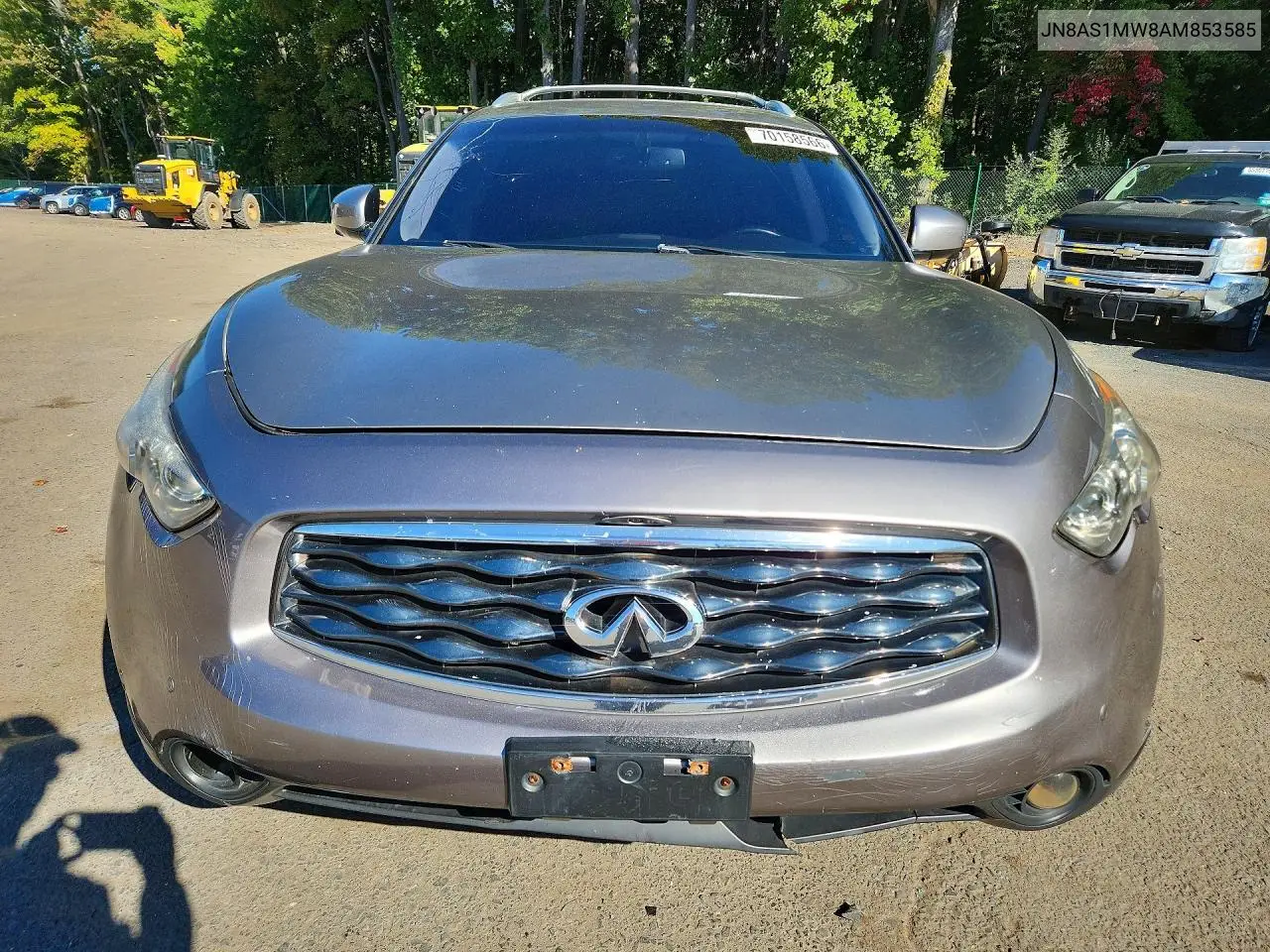 2010 INFINITI FX VIN JN8AS1MW8AM853585 — фото 5