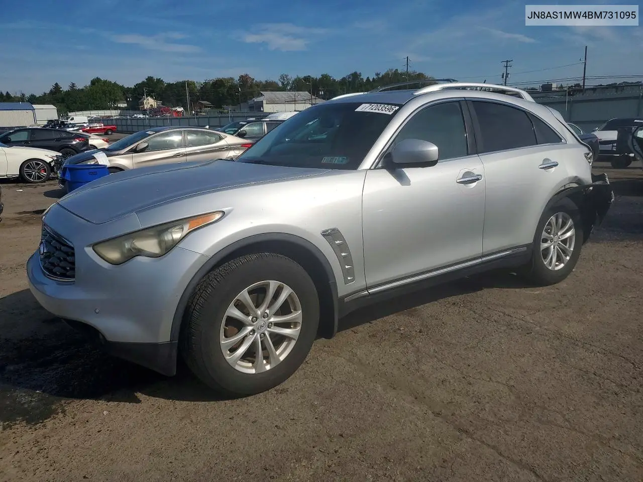 INFINITI FX 2011, VIN JN8AS1MW4BM731095