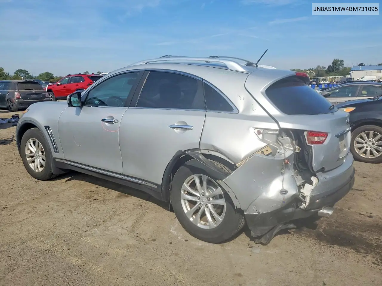 2011 INFINITI FX VIN JN8AS1MW4BM731095 — фото 2