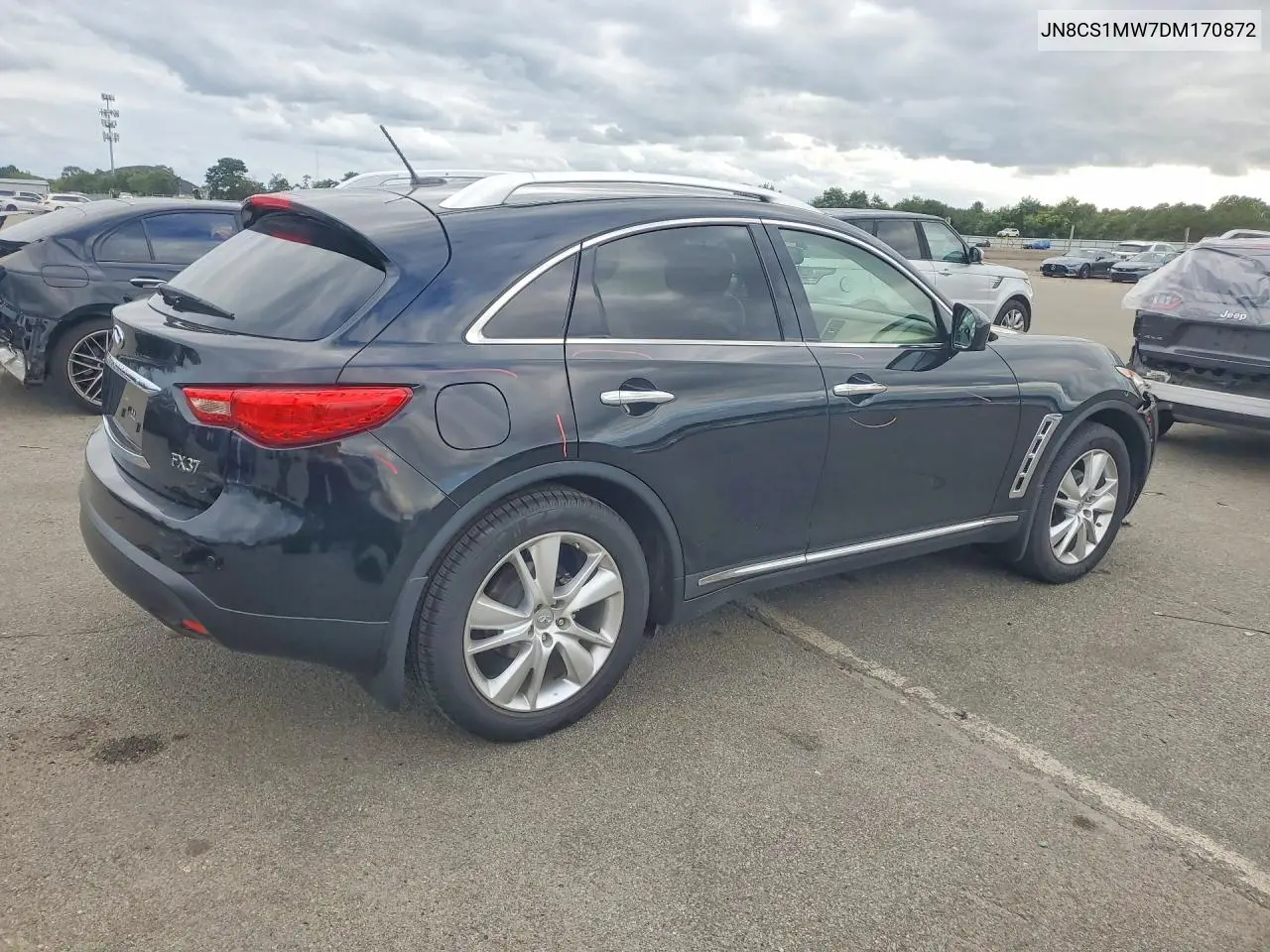 2013 INFINITI FX VIN JN8CS1MW7DM170872 — фото 3