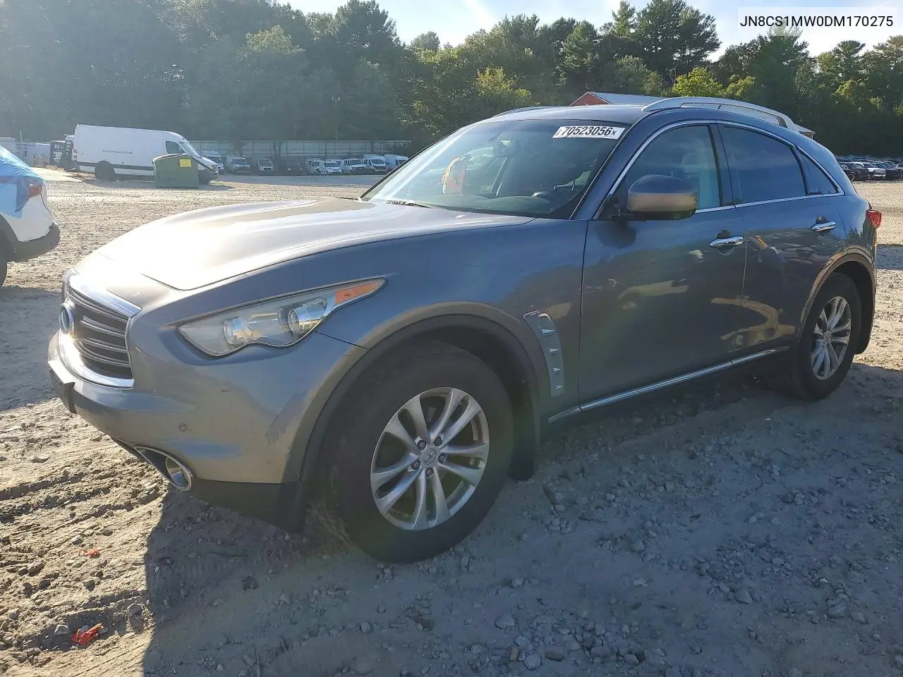 INFINITI FX 2013, VIN JN8CS1MW0DM170275