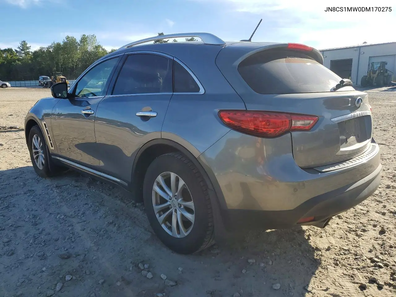 2013 INFINITI FX VIN JN8CS1MW0DM170275 — фото 2