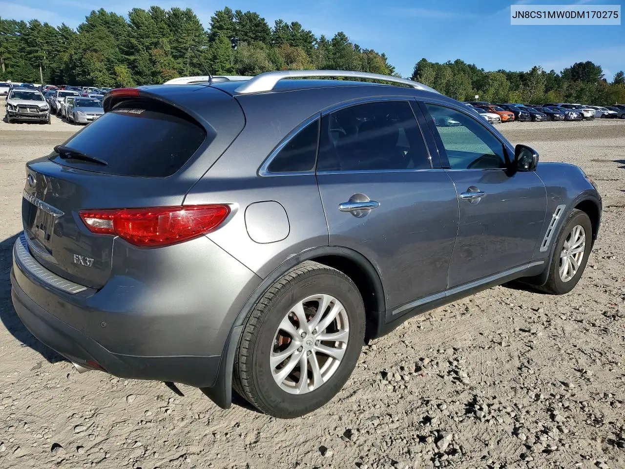 2013 INFINITI FX VIN JN8CS1MW0DM170275 — фото 3