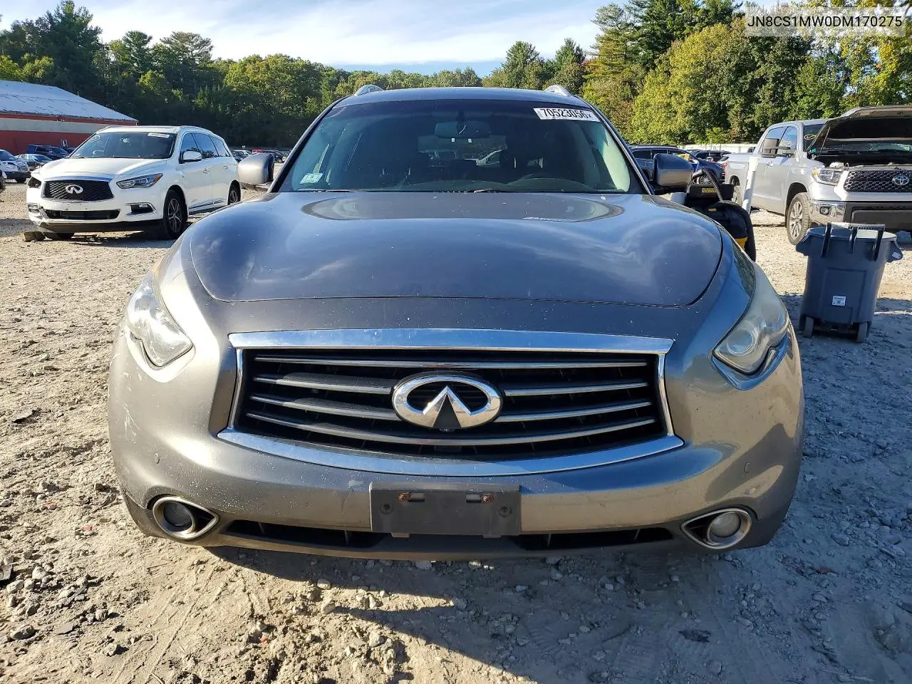 2013 INFINITI FX VIN JN8CS1MW0DM170275 — фото 5