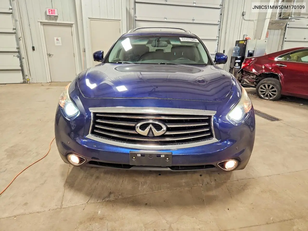 2013 INFINITI FX VIN JN8CS1MW5DM170109 — фото 5