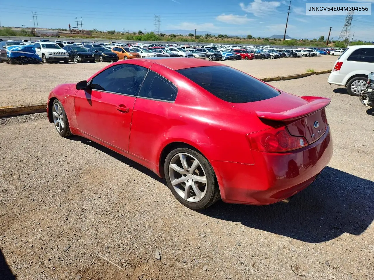 2004 INFINITI G VIN JNKCV54E04M304556 — фото 2