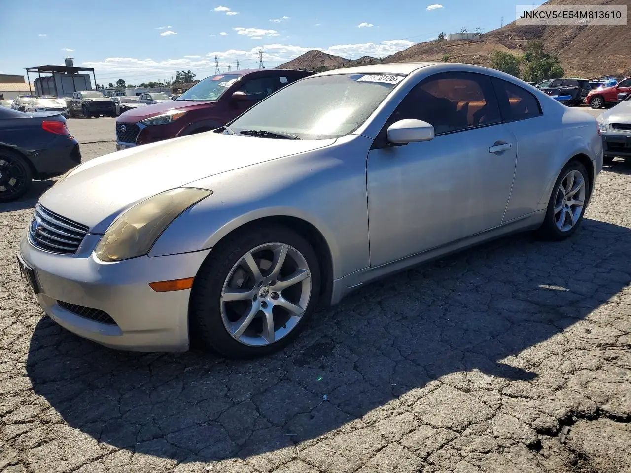 INFINITI G 2004, VIN JNKCV54E54M813610