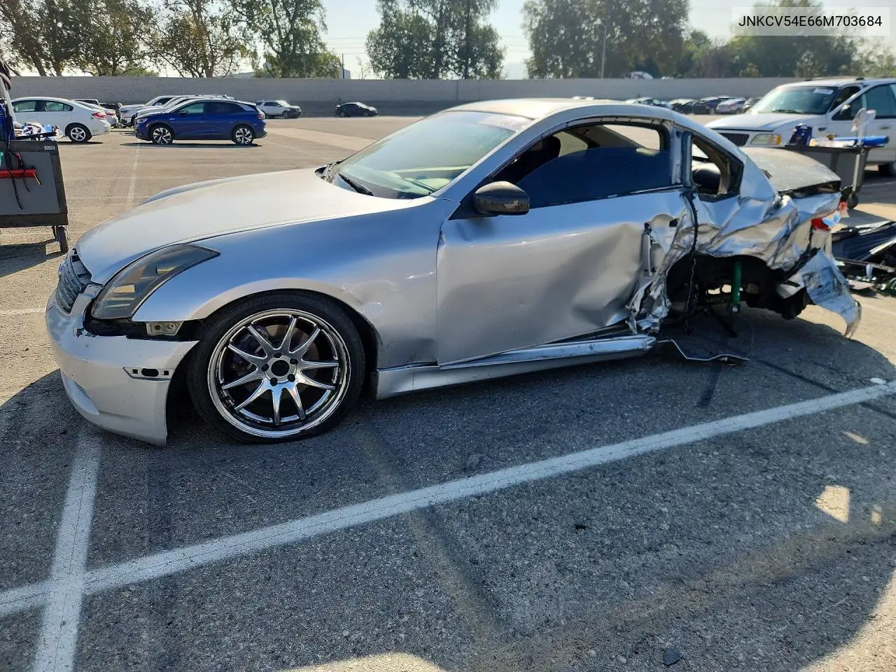 INFINITI G 2006, VIN JNKCV54E66M703684