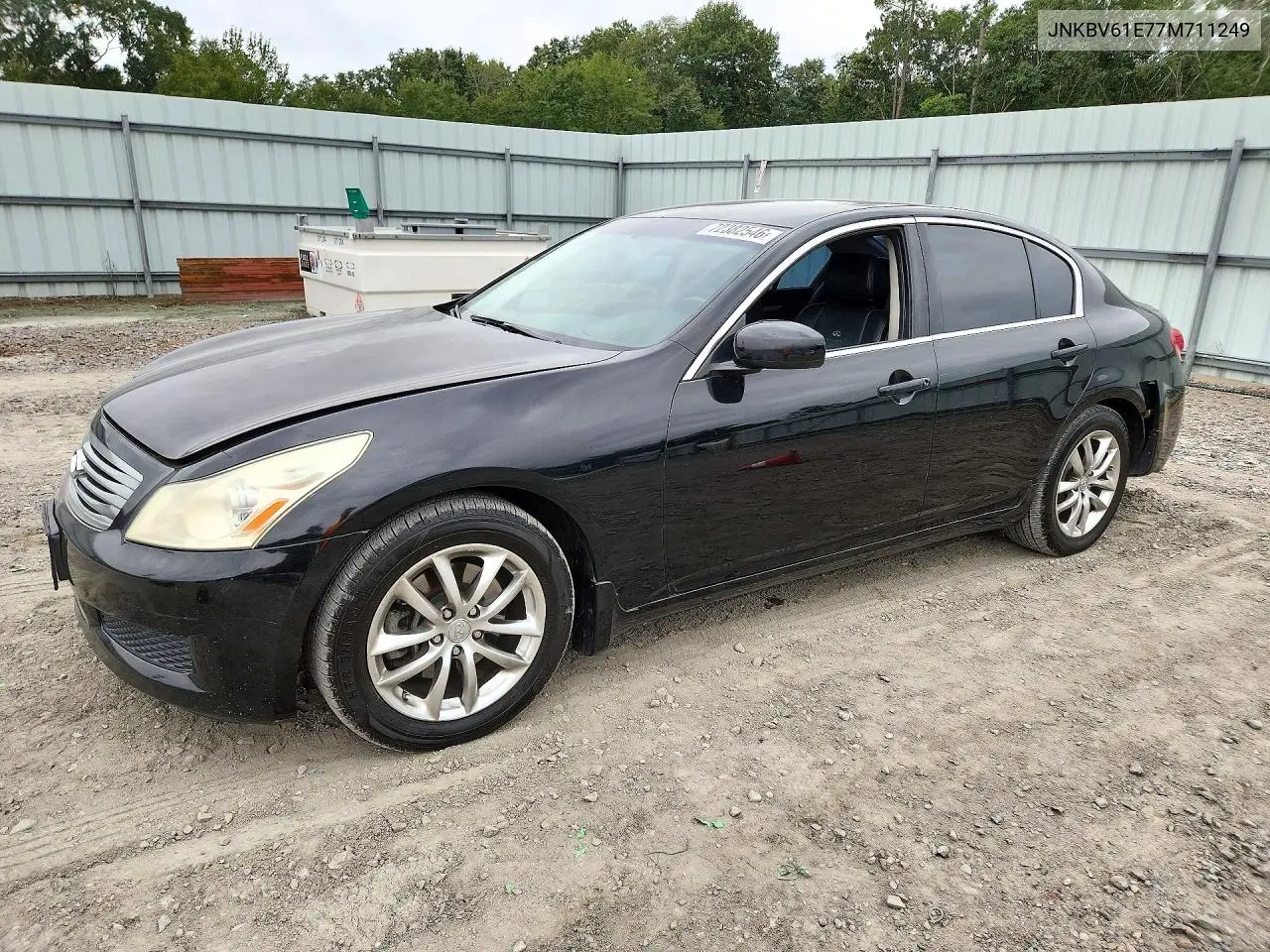 INFINITI G 2007, VIN JNKBV61E77M711249