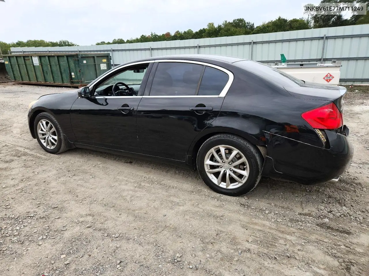 2007 INFINITI G VIN JNKBV61E77M711249 — фото 2