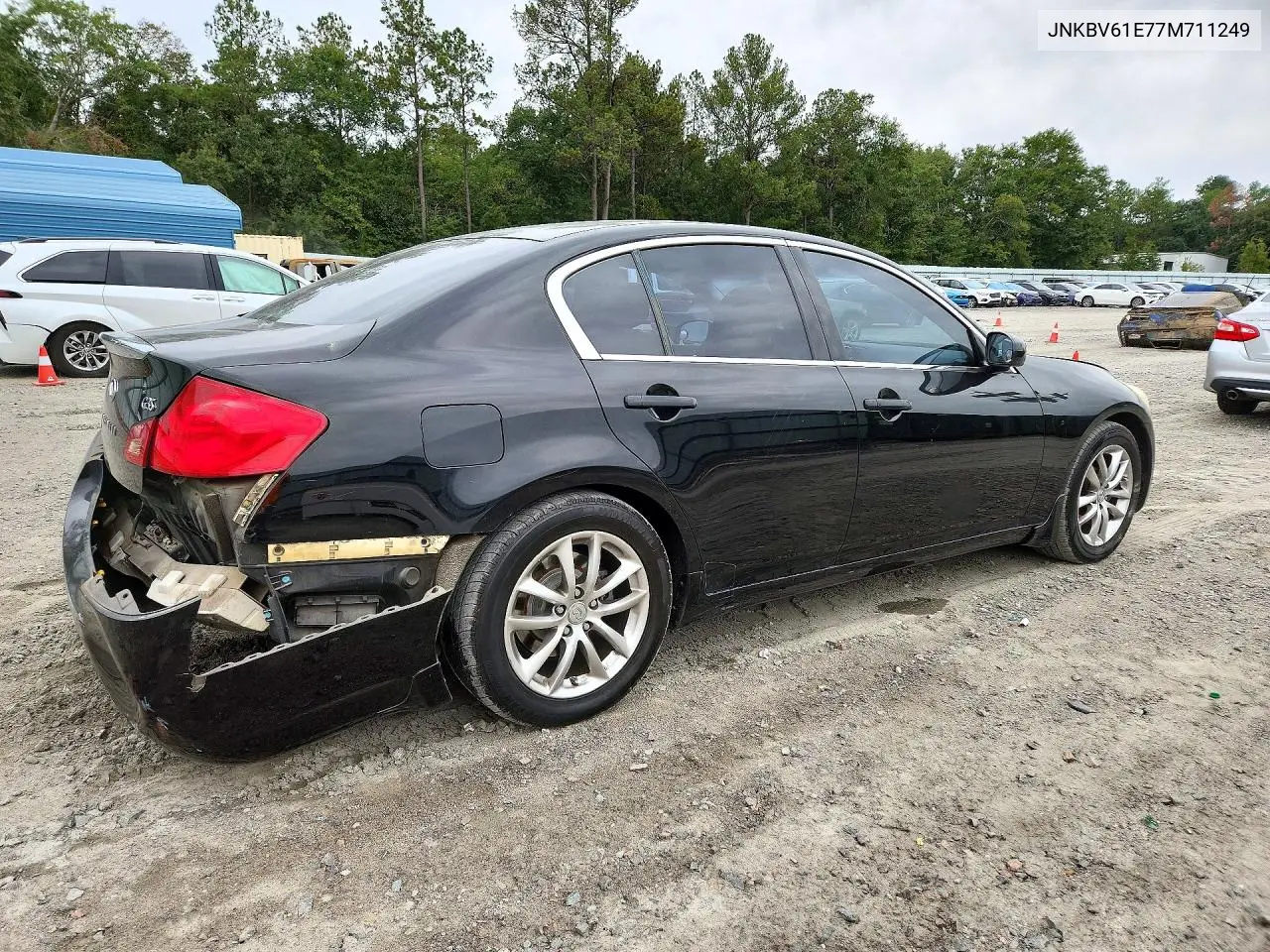 2007 INFINITI G VIN JNKBV61E77M711249 — фото 3