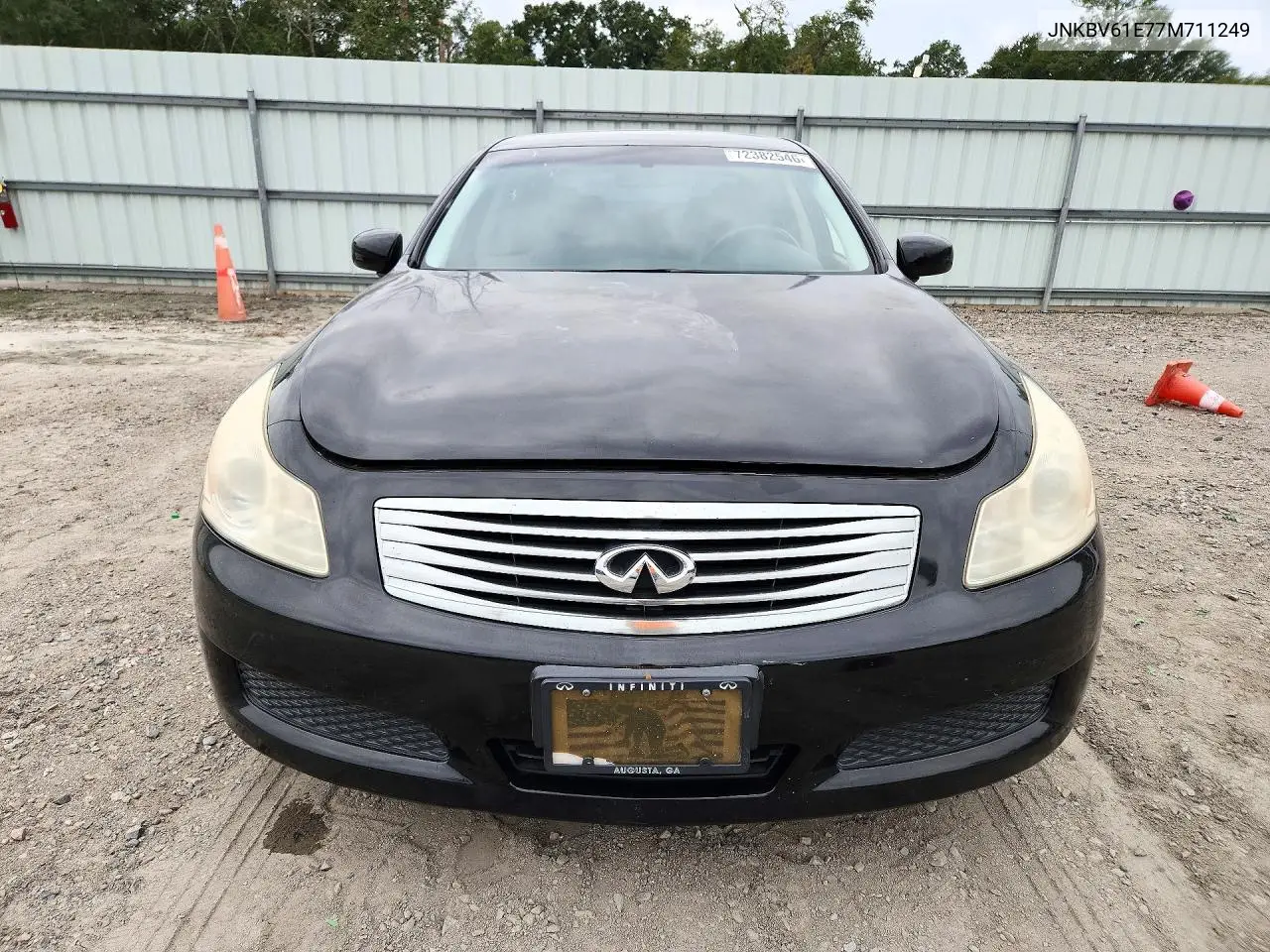 2007 INFINITI G VIN JNKBV61E77M711249 — фото 5