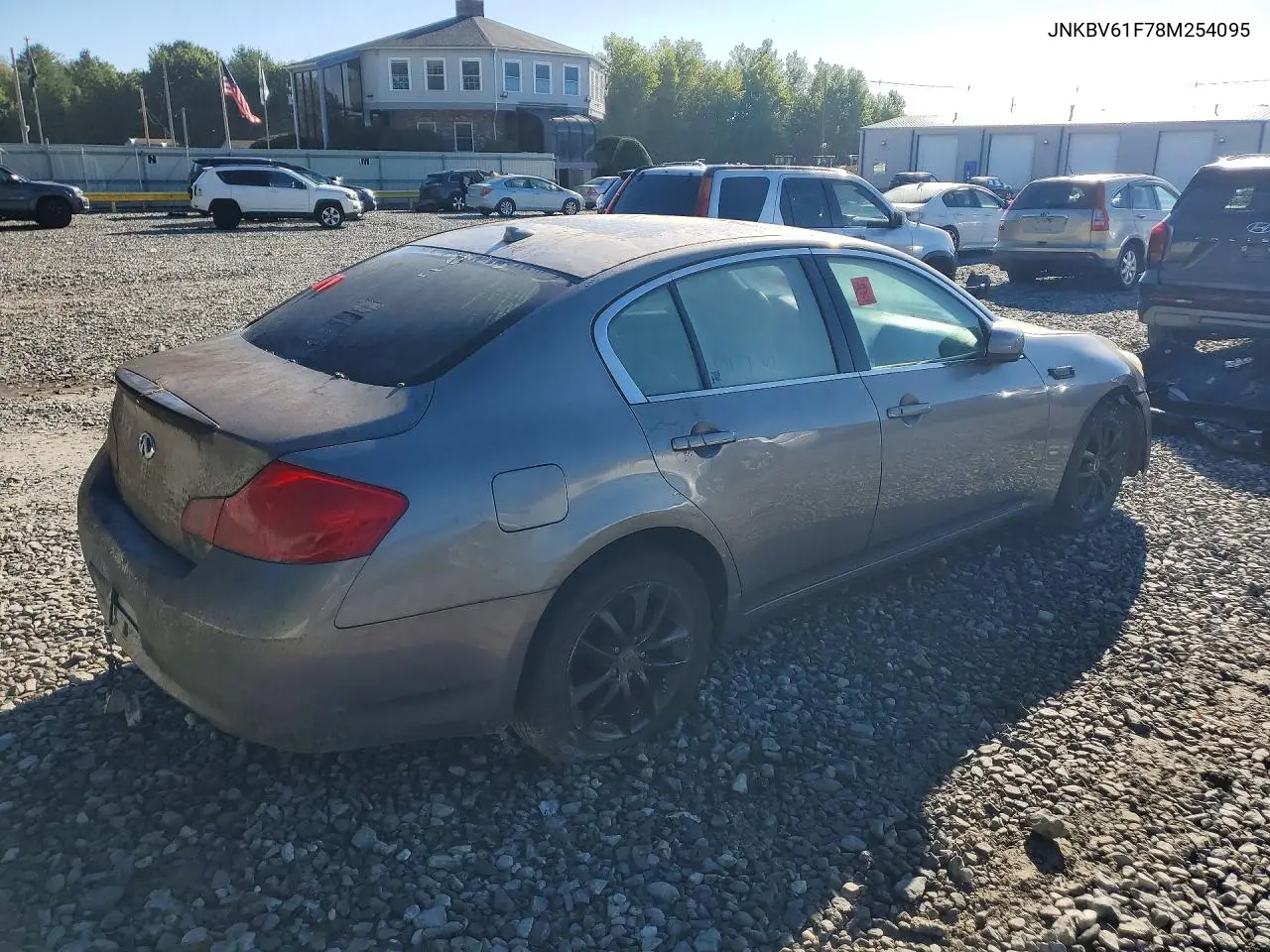 2008 INFINITI G VIN JNKBV61F78M254095 — фото 3