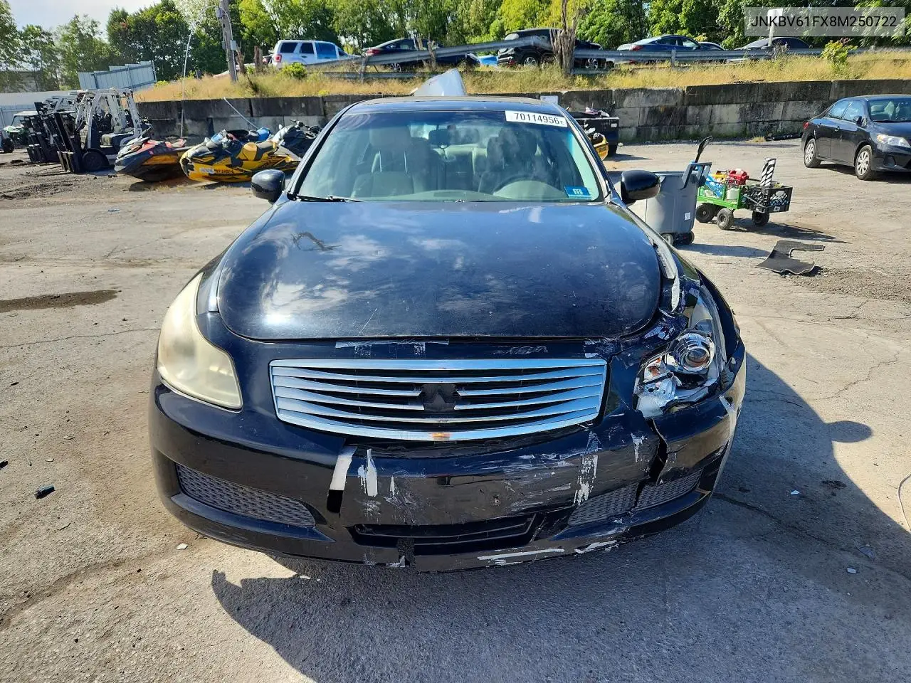 2008 INFINITI G VIN JNKBV61FX8M250722 — фото 5