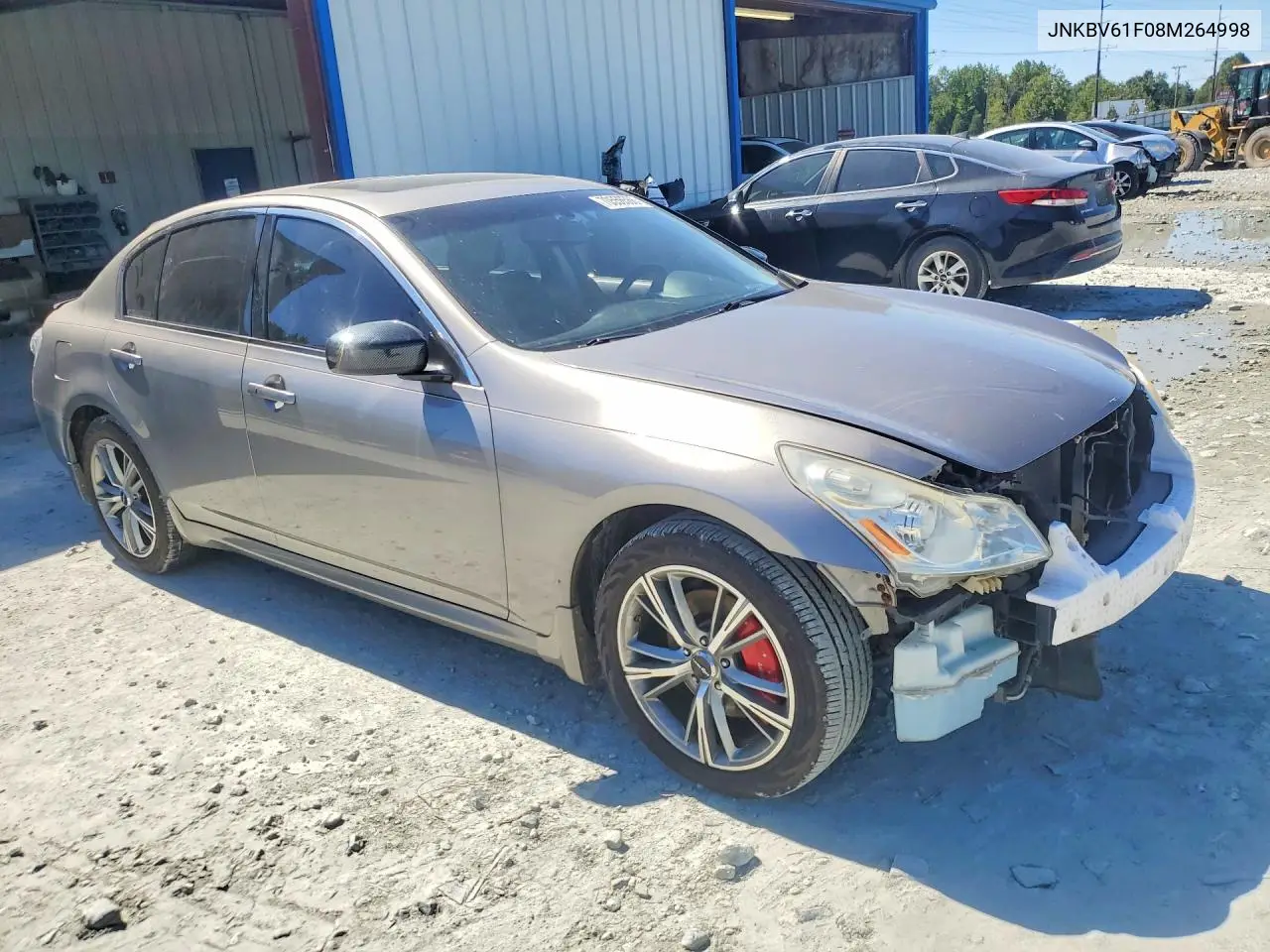 2008 INFINITI G VIN JNKBV61F08M264998 — фото 4