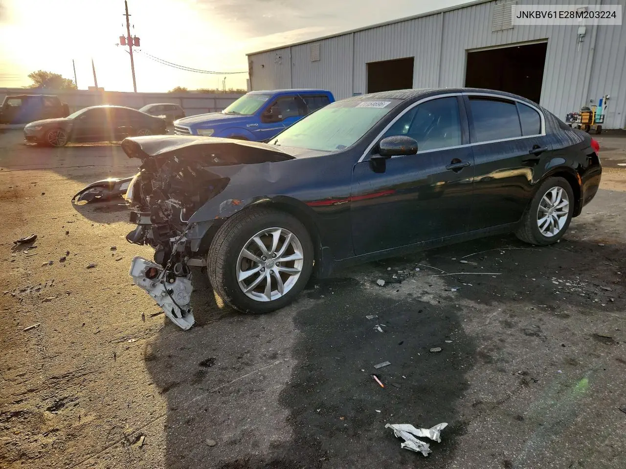 2008 INFINITI G VIN JNKBV61E28M203224 — фото 5