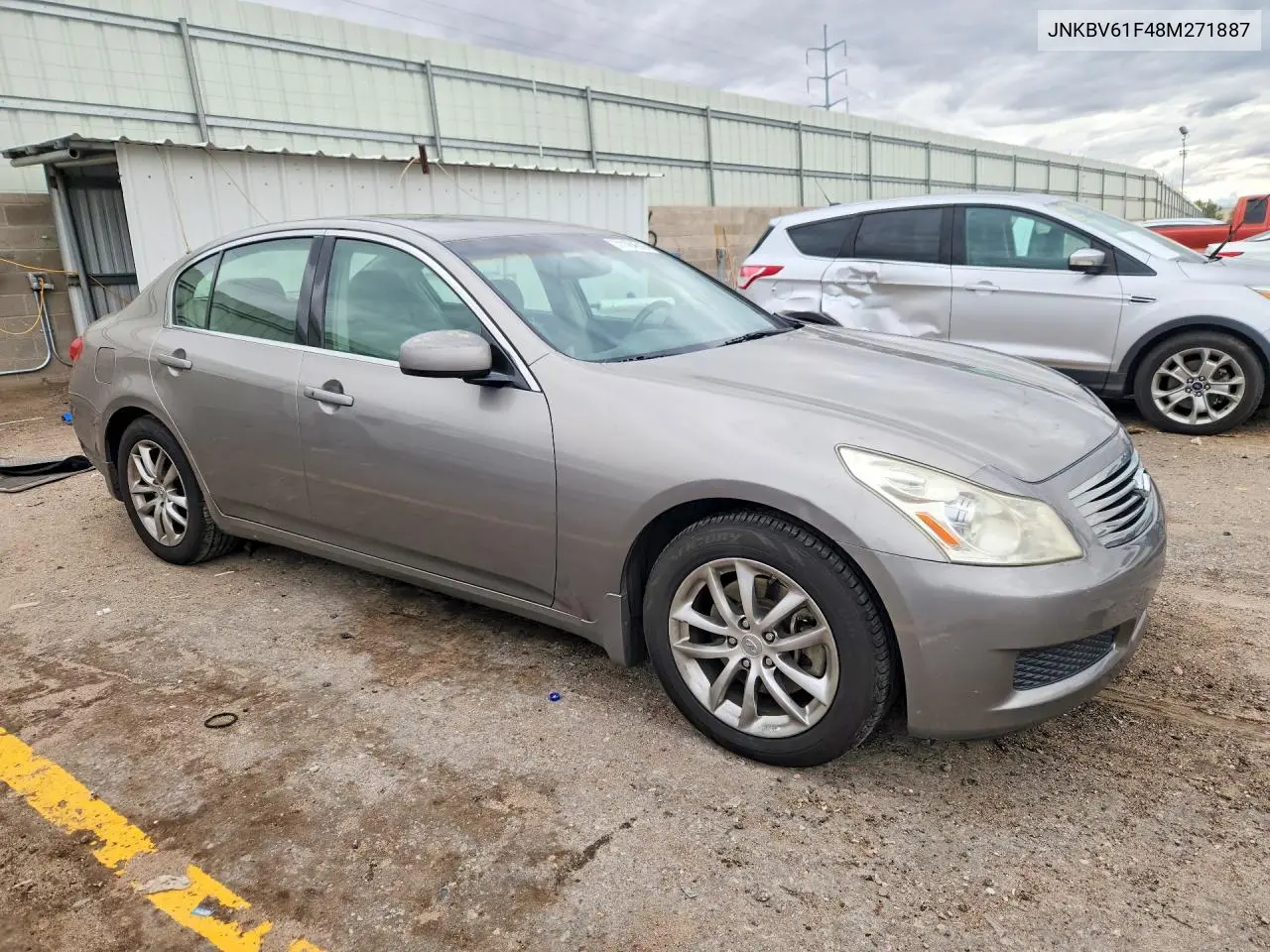 2008 INFINITI G VIN JNKBV61F48M271887 — фото 4