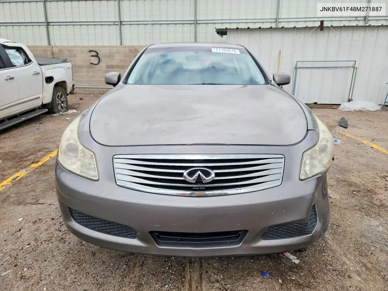 2008 INFINITI G VIN JNKBV61F48M271887 — фото 5