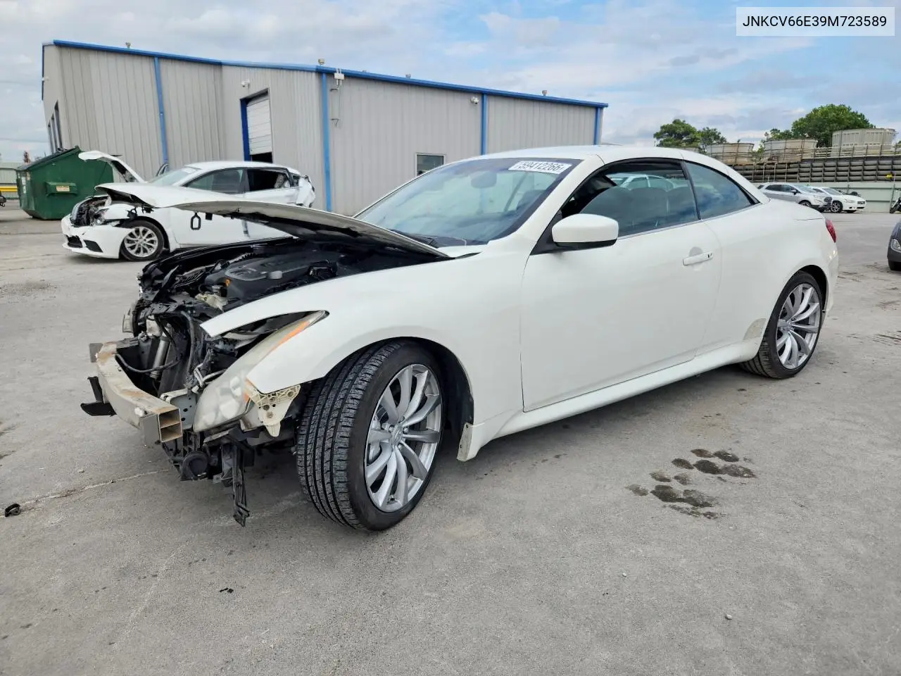 INFINITI G 2009, VIN JNKCV66E39M723589