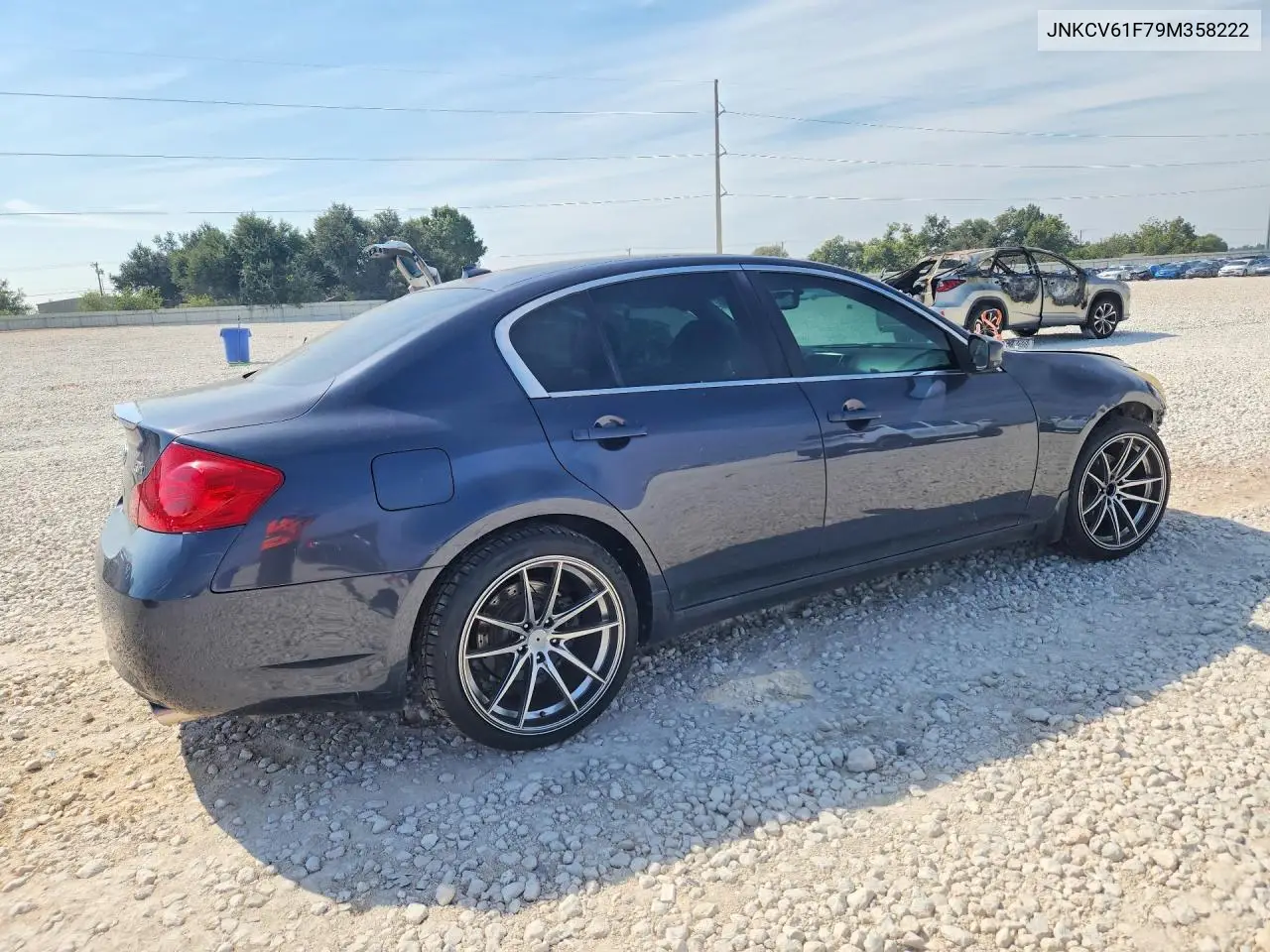 2009 INFINITI G VIN JNKCV61F79M358222 — фото 3