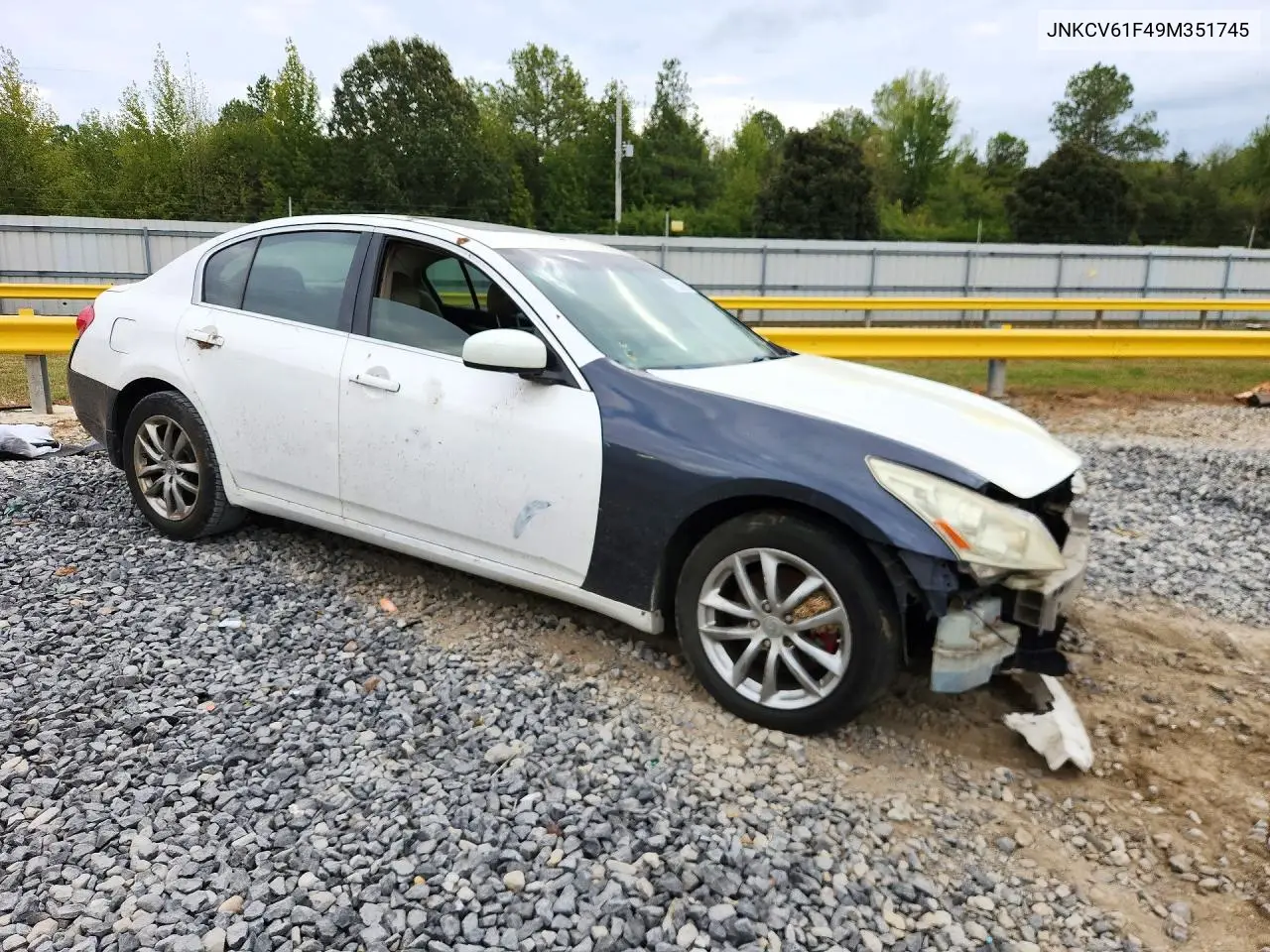2009 INFINITI G VIN JNKCV61F49M351745 — фото 4