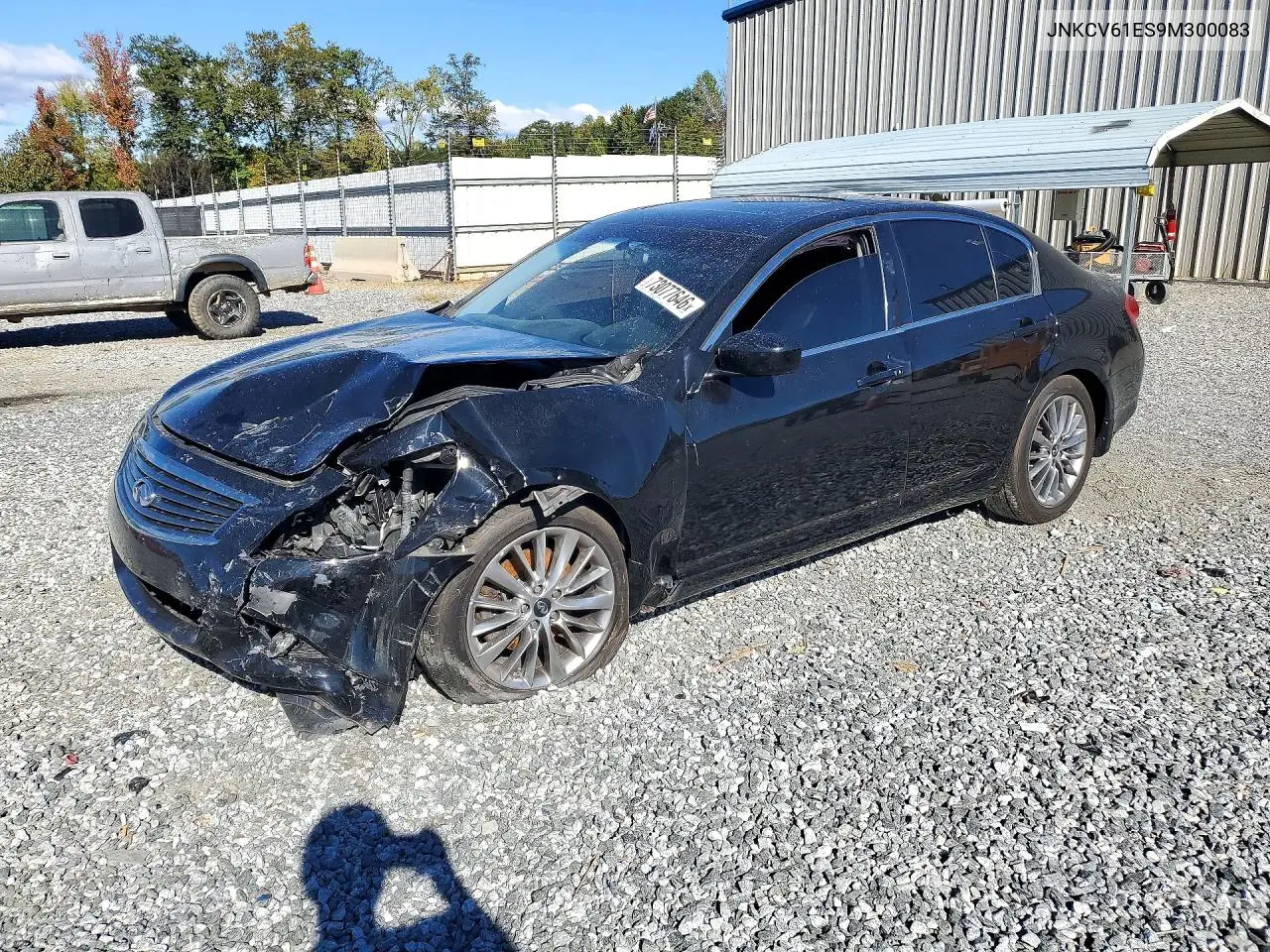 INFINITI G 2009, VIN JNKCV61ES9M300083