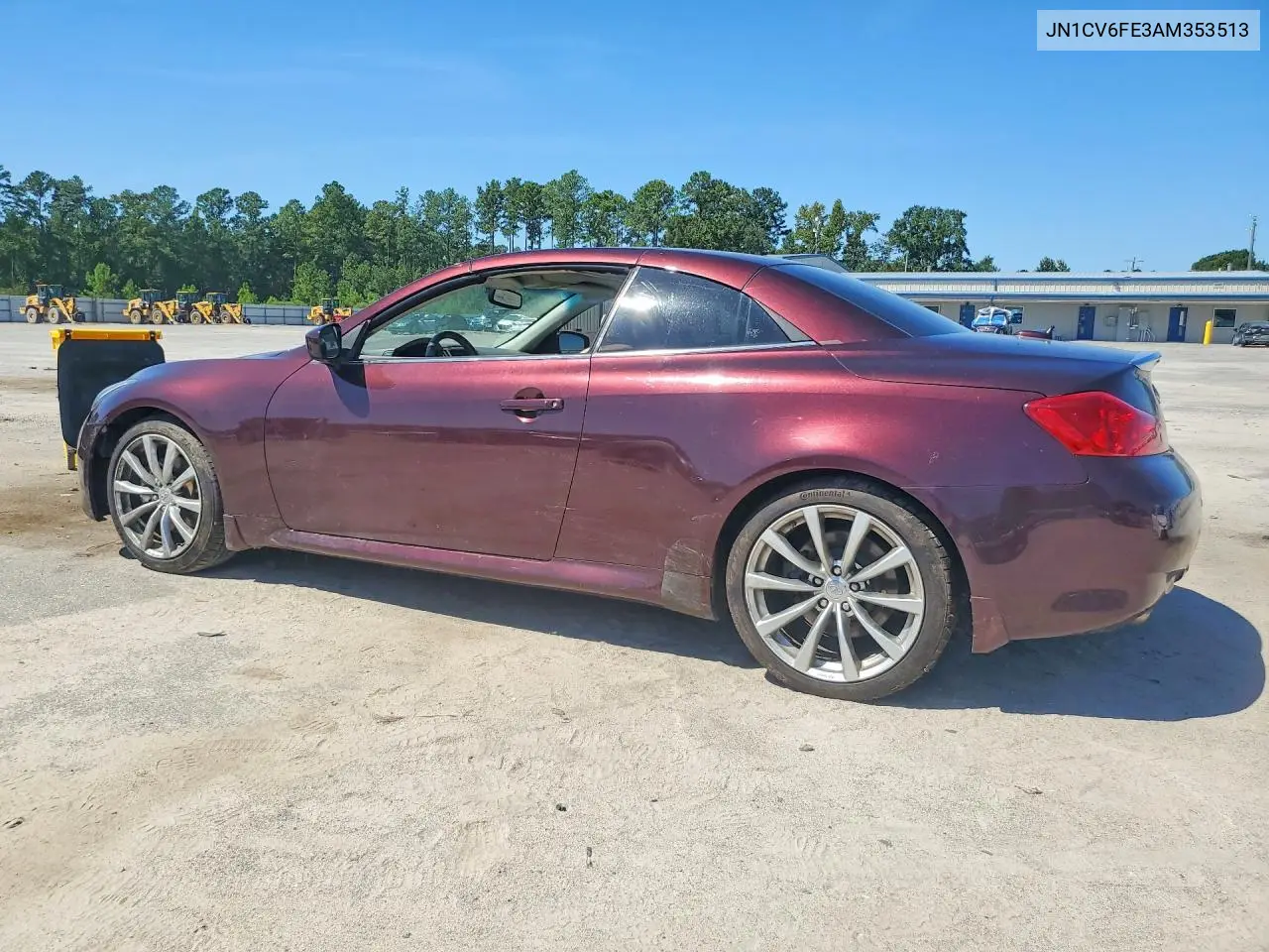 2010 INFINITI G VIN JN1CV6FE3AM353513 — фото 2