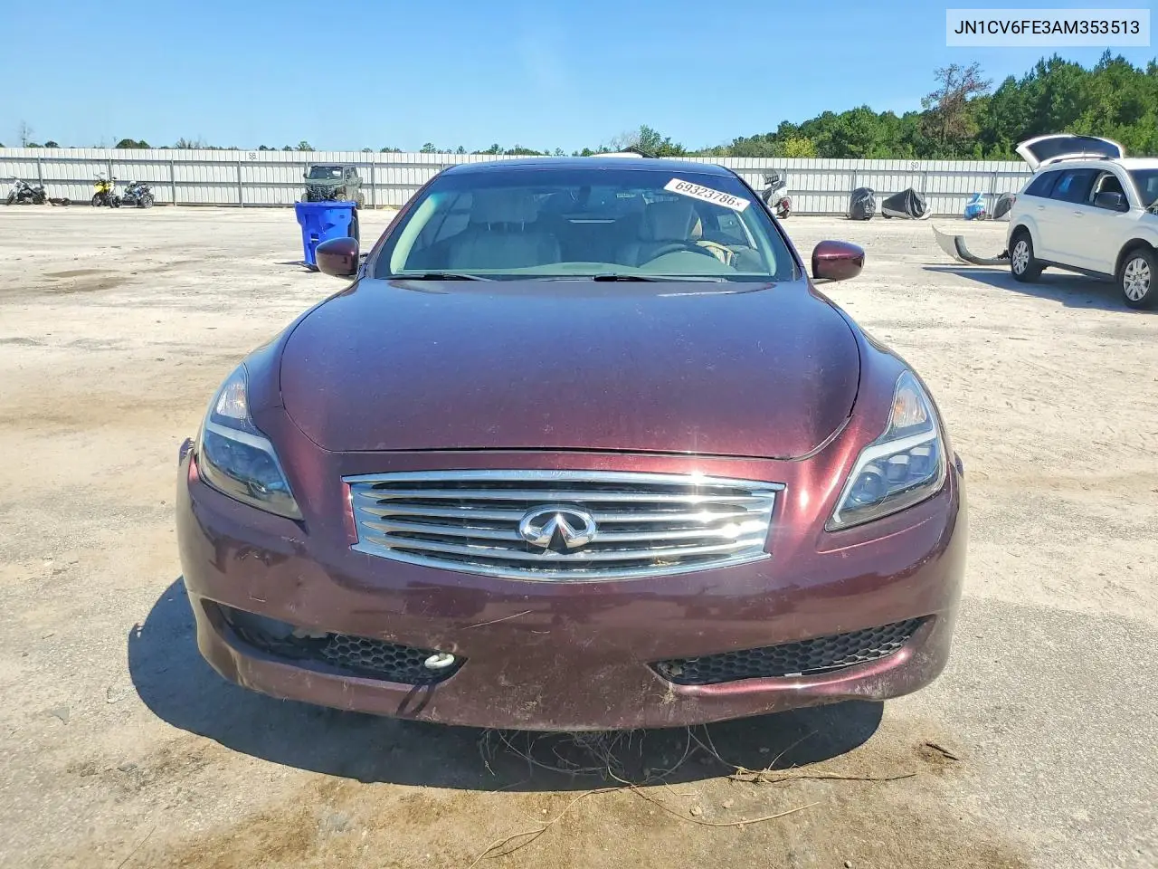 2010 INFINITI G VIN JN1CV6FE3AM353513 — фото 5
