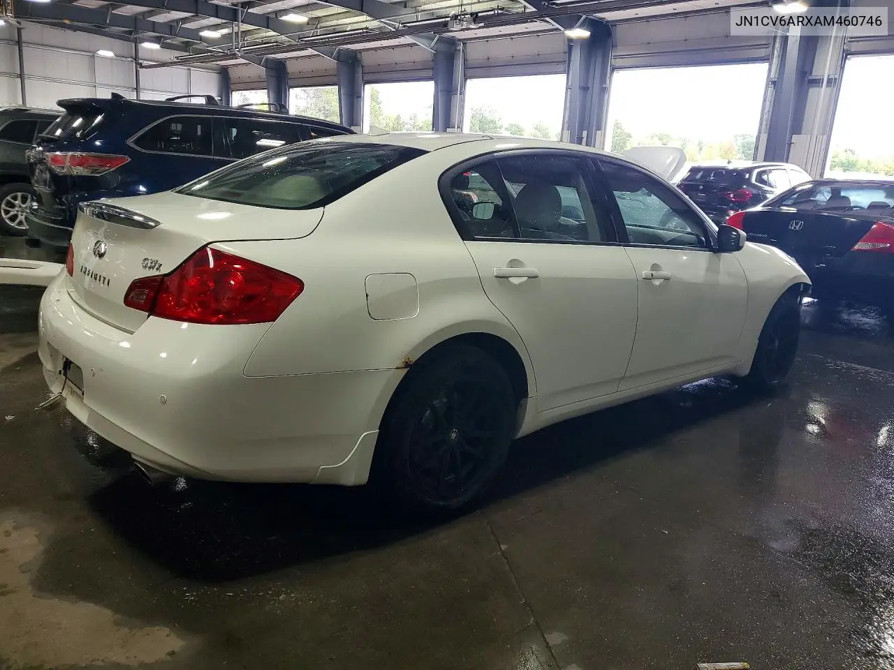 2010 INFINITI G VIN JN1CV6ARXAM460746 — фото 3