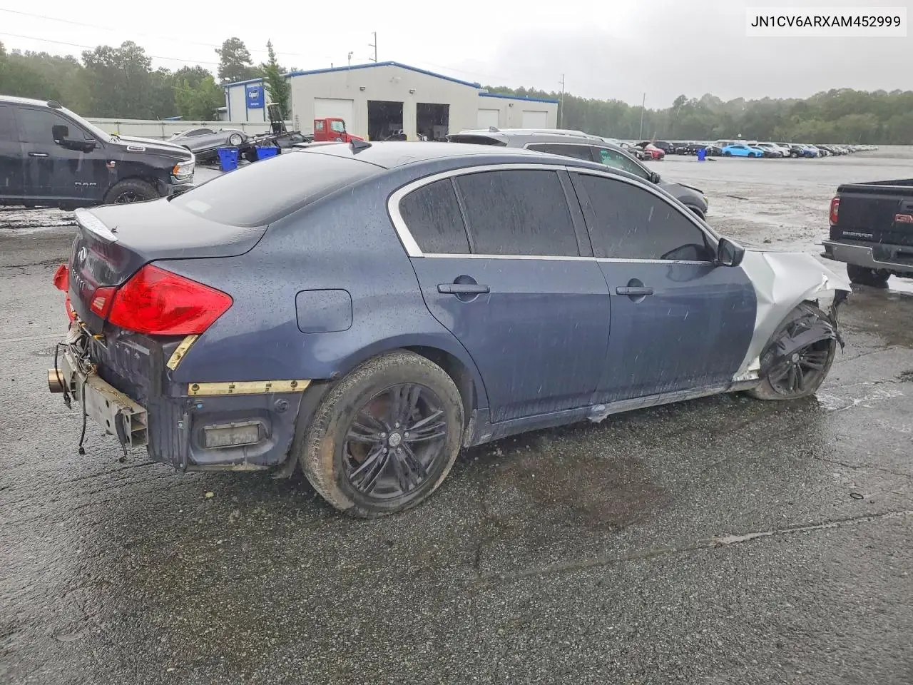2010 INFINITI G VIN JN1CV6ARXAM452999 — фото 3