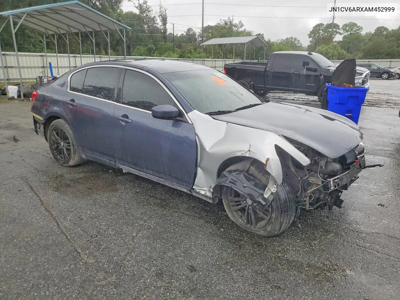 2010 INFINITI G VIN JN1CV6ARXAM452999 — фото 4